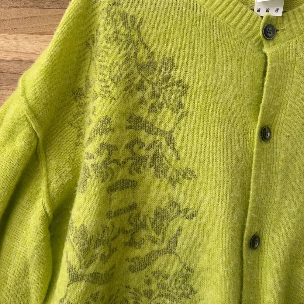 PUMA x Aries Limited Edition Unisex Cardigan in Green Size XXL